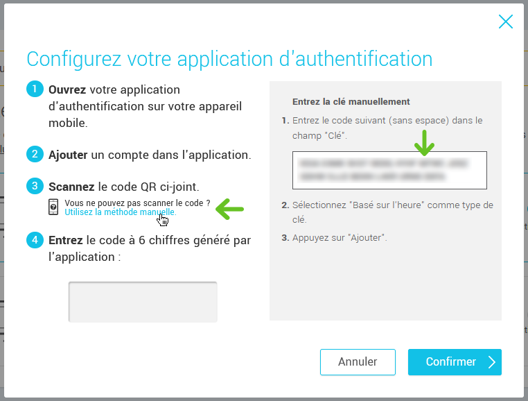 configurer-app-authentification-avec-cyberimpact